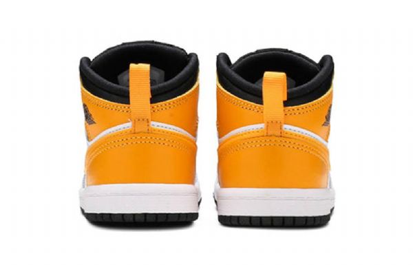 Nike Air Jordan 1 Mid Tops Td Sko Barn Gull