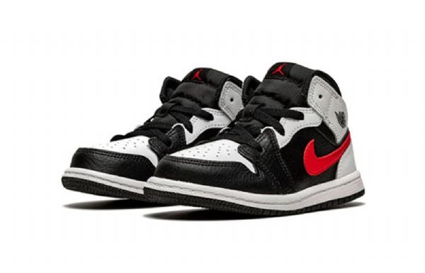 Nike Air Jordan 1 Mid Tops Td Sko Herre Rød