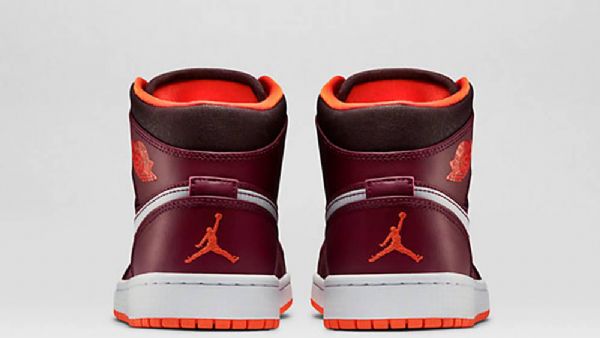Nike Air Jordan 1 Mid Tops Team Sko Herre Rød