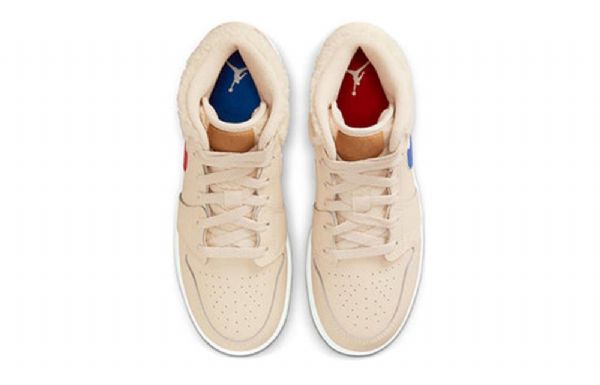 Nike Air Jordan 1 Mid Tops Utility Gs Basketsko Herre Khaki