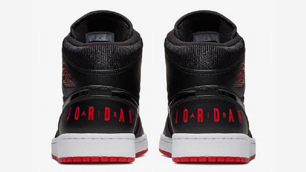 Nike Air Jordan 1 Mid Tops Winterized Bred Sko Herre Svarte
