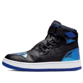Nike Air Jordan 1 Nova Xx Retro Basketball Shoes Dame Svarte Kongeblå