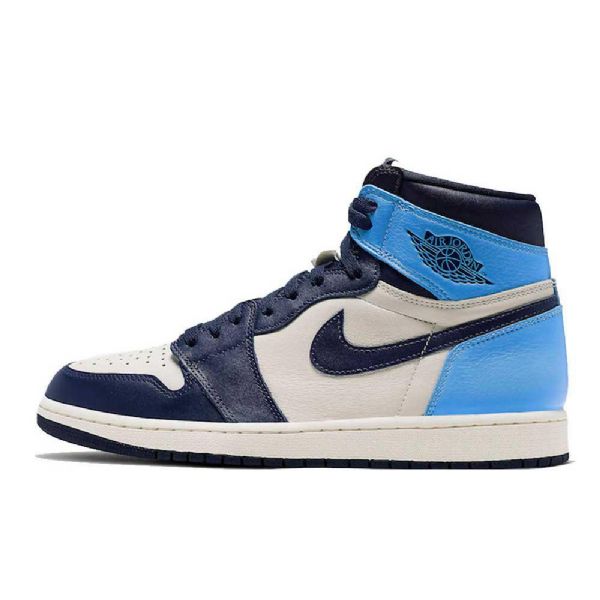 Nike Air Jordan 1 Obsidian Unc Sko Dame Multicolor