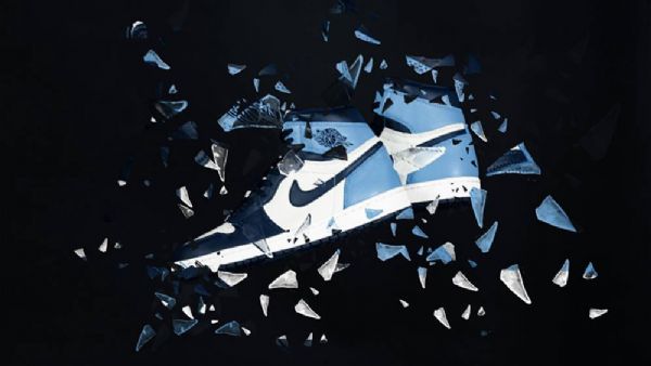 Nike Air Jordan 1 Obsidian Unc Sko Dame Multicolor