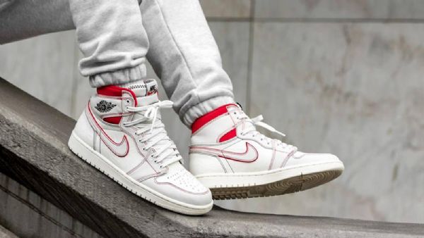 Nike Air Jordan 1 Phantom Sko Herre Hvite
