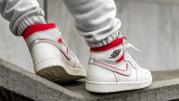 Nike Air Jordan 1 Phantom Sko Herre Hvite