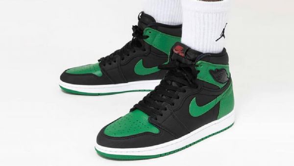 Nike Air Jordan 1 Pine Sko Dame Grønn