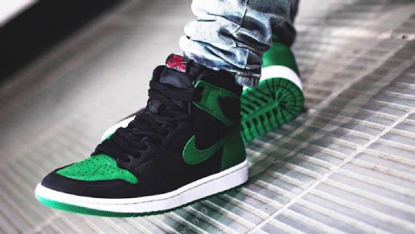 Nike Air Jordan 1 Pine Sko Dame Grønn