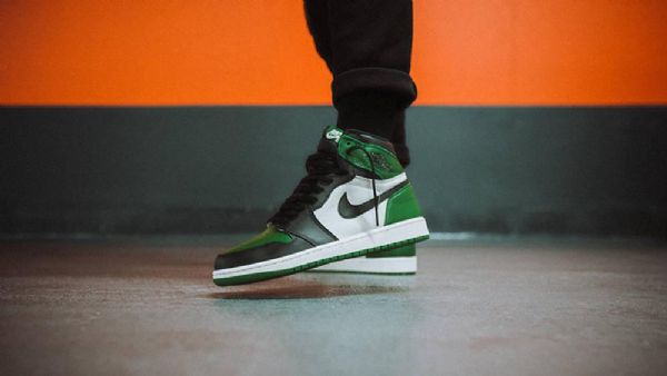 Nike Air Jordan 1 Pine Sko Herre Grønn