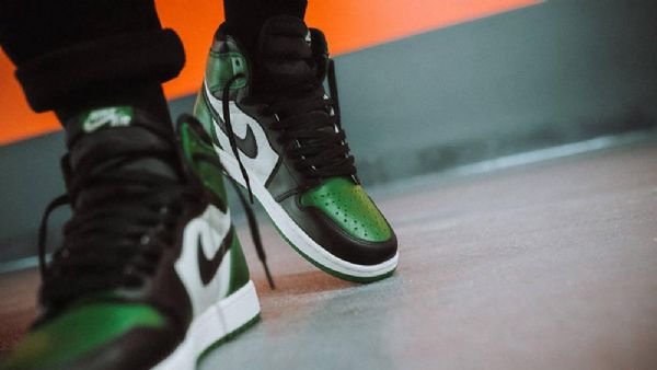 Nike Air Jordan 1 Pine Sko Herre Grønn