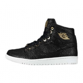 Nike Air Jordan 1 Pinnacle Sko Herre Svarte