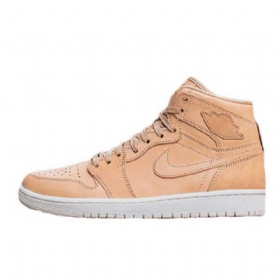 Nike Air Jordan 1 Pinnacle Vachetta Tan Sko Herre Korall
