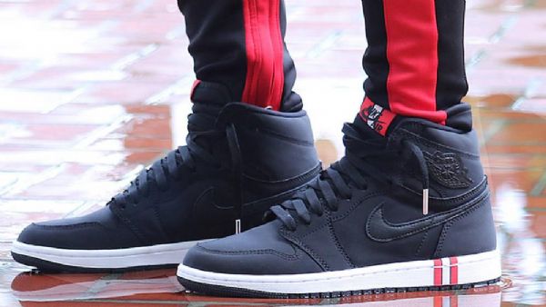 Nike Air Jordan 1 Psg Sko Herre Svarte