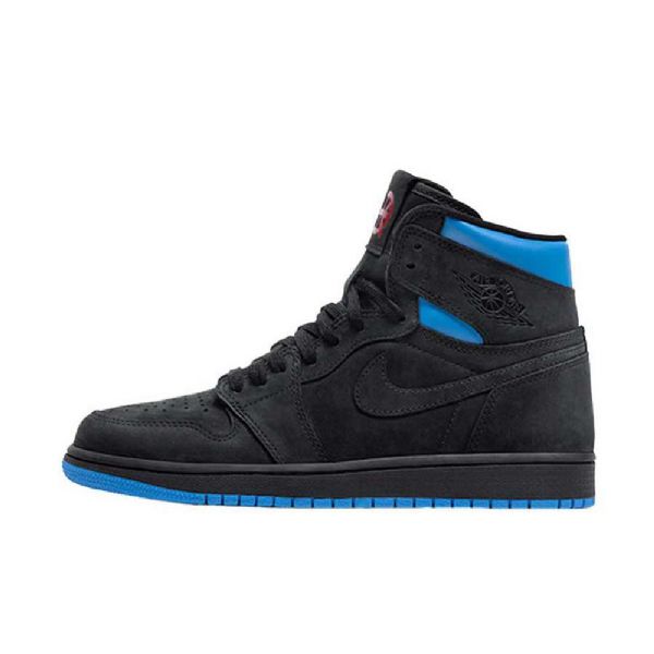 Nike Air Jordan 1 Quai 54 Sko Herre Svarte