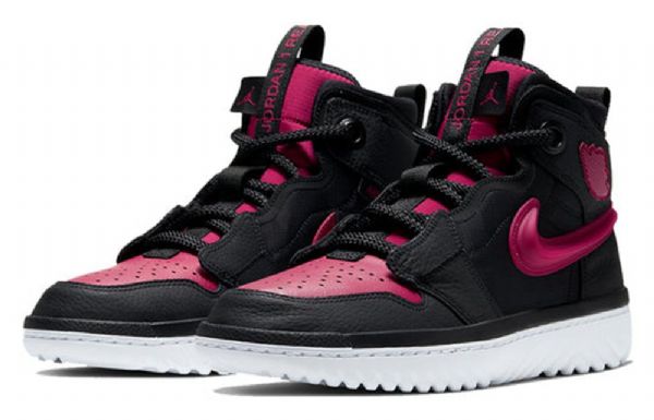 Nike Air Jordan 1 React Retro Basketball Shoes Herre Rød