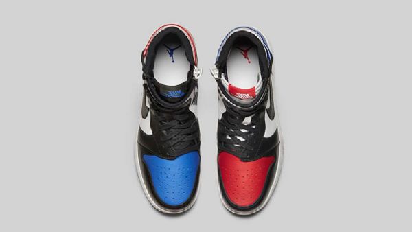 Nike Air Jordan 1 Rebel Top 3 Sko Dame Multicolor