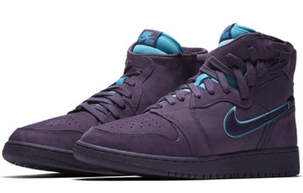 Nike Air Jordan 1 Rebel Xx Retro Basketball Shoes Dame Lilla