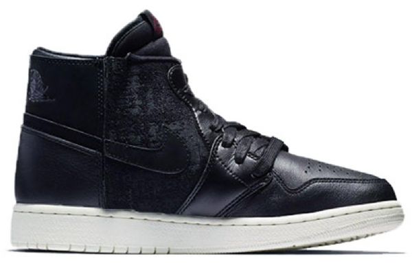 Nike Air Jordan 1 Rebel Xx Retro Basketball Shoes Dame Svarte