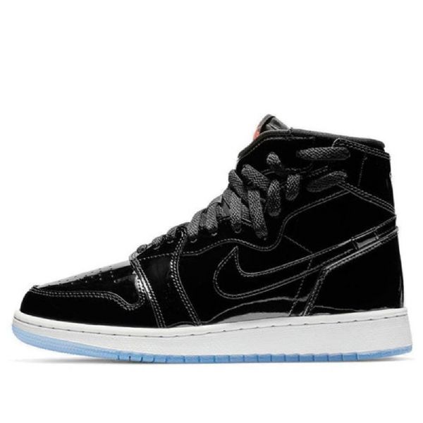 Nike Air Jordan 1 Rebel Xx Retro Basketball Shoes Dame Svarte