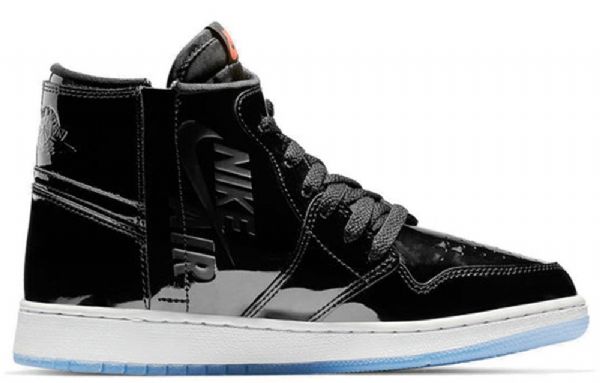 Nike Air Jordan 1 Rebel Xx Retro Basketball Shoes Dame Svarte