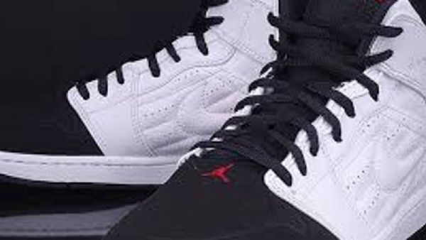 Nike Air Jordan 1 Retro 99 Sko Herre Hvite Svarte