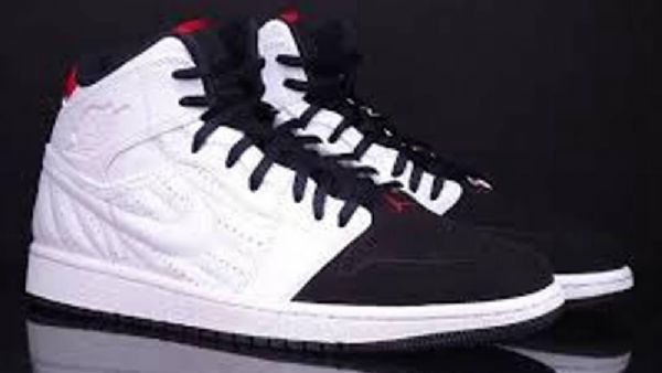 Nike Air Jordan 1 Retro 99 Sko Herre Hvite Svarte