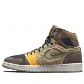 Nike Air Jordan 1 Retro Basketball Shoes Dame Armygreen