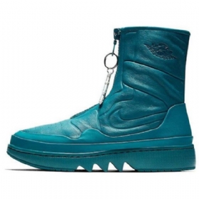 Nike Air Jordan 1 Retro Basketball Shoes Dame Grønn