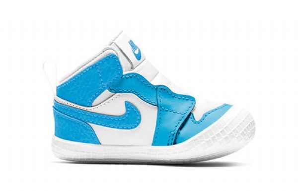 Nike Air Jordan 1 Retro Cb Basketball Shoes Barn Blå Hvite