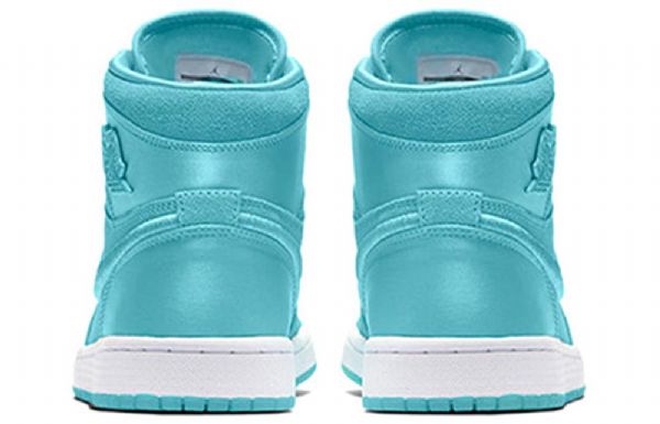 Nike Air Jordan 1 Retro High Tops Basketball Shoes Dame Blå