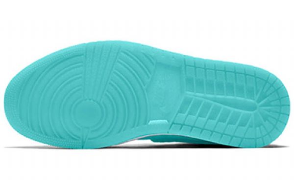 Nike Air Jordan 1 Retro High Tops Basketball Shoes Dame Blå