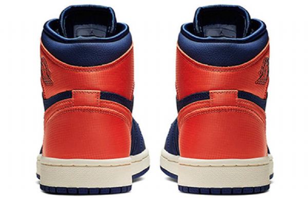 Nike Air Jordan 1 Retro High Tops Basketball Shoes Dame Blå