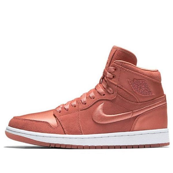 Nike Air Jordan 1 Retro High Tops Basketball Shoes Dame Korall