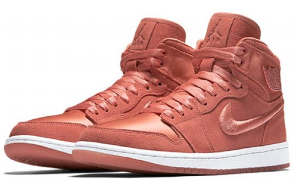 Nike Air Jordan 1 Retro High Tops Basketball Shoes Dame Korall