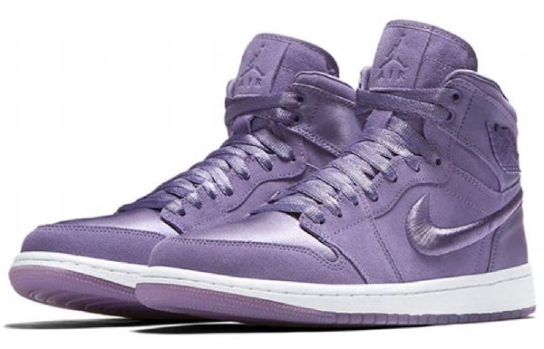 Nike Air Jordan 1 Retro High Tops Basketball Shoes Dame Lilla