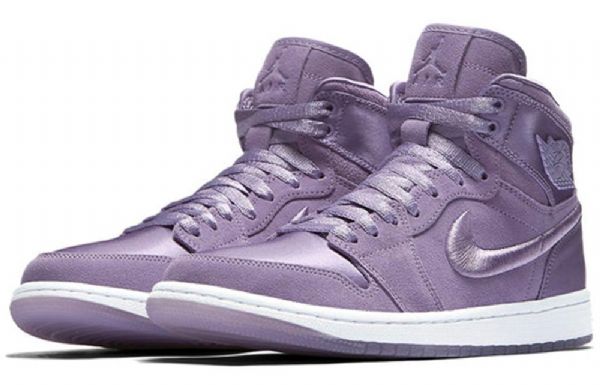 Nike Air Jordan 1 Retro High Tops Basketball Shoes Dame Lilla