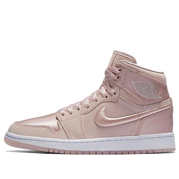 Nike Air Jordan 1 Retro High Tops Basketball Shoes Dame Rød