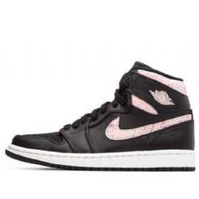 Nike Air Jordan 1 Retro High Tops Basketball Shoes Dame Rød