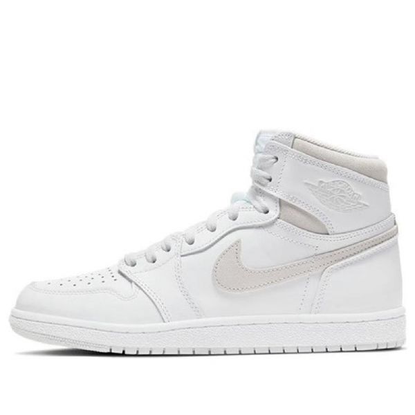 Nike Air Jordan 1 Retro High Tops Basketball Shoes Herre Grå