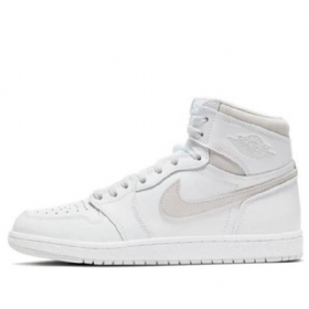 Nike Air Jordan 1 Retro High Tops Basketball Shoes Herre Grå