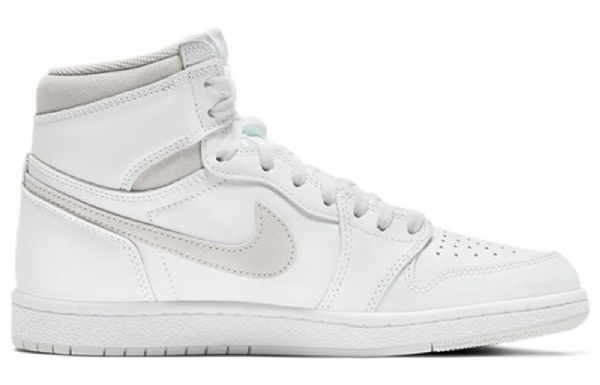 Nike Air Jordan 1 Retro High Tops Basketball Shoes Herre Grå