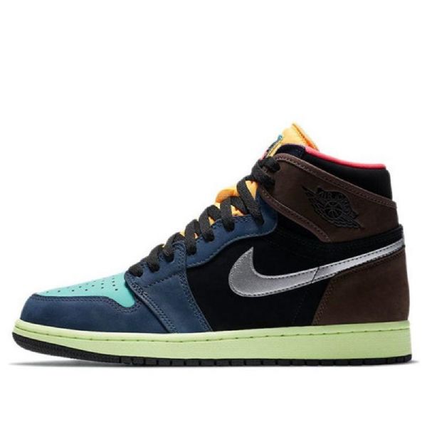 Nike Air Jordan 1 Retro High Tops Basketball Shoes Herre Multicolor
