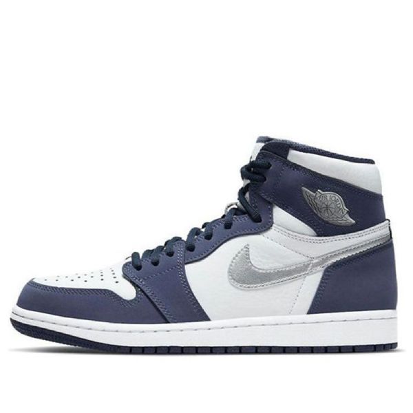 Nike Air Jordan 1 Retro High Tops Co.jp Basketball Shoes Herre Marineblå