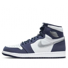 Nike Air Jordan 1 Retro High Tops Co.jp Basketball Shoes Herre Marineblå