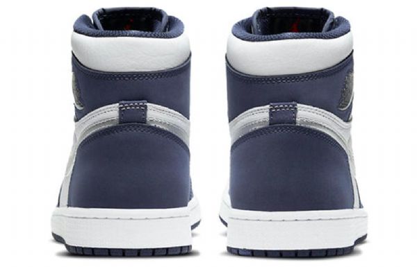 Nike Air Jordan 1 Retro High Tops Co.jp Basketball Shoes Herre Marineblå