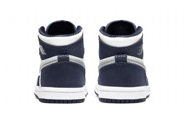 Nike Air Jordan 1 Retro High Tops Co.jp Td Sko Barn Marineblå