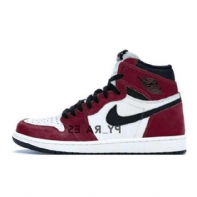 Nike Air Jordan 1 Retro High Tops Crush Sko Herre Burgunder
