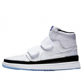 Nike Air Jordan 1 Retro High Tops Double Reima Basketball Shoes Herre Sølv
