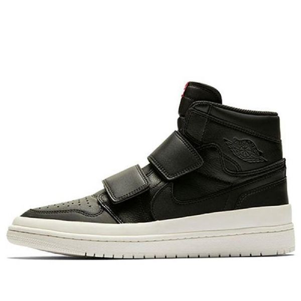 Nike Air Jordan 1 Retro High Tops Double Reima Basketball Shoes Herre Svarte