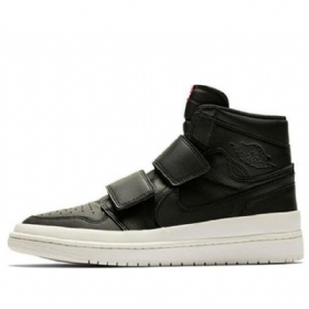Nike Air Jordan 1 Retro High Tops Double Reima Basketball Shoes Herre Svarte